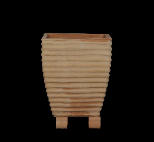 Ghiveci ceramic pentru flori lucrat manual Tzarogeni B Cod: 77b